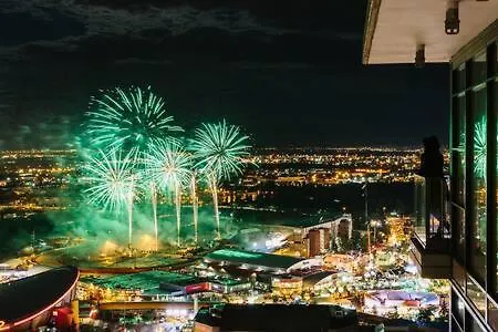 Holiday home Stampede View Suites: 35th Floor Panorama with Banff Pass Calgary Canada